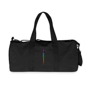 Kornkreis, Aufstiegsplan Erde, Alton Barnes GB - Recycelte Canvas-Sporttasche von Stanley/Stella - Schwarz - Vorne