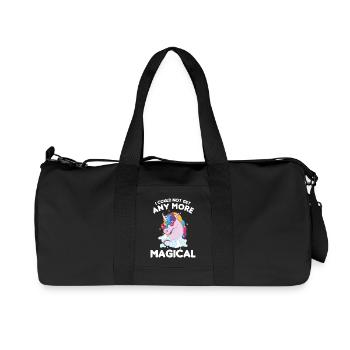 Je ne pouvais pas obtenir plus magique - Sac de sport en toile recyclée Stanley/Stella - noir - Devant