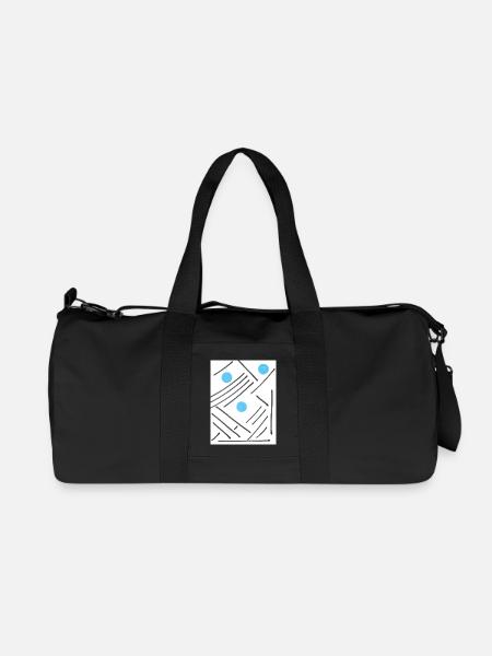 Lee - Recycelte Canvas-Sporttasche von Stanley/Stella - Schwarz