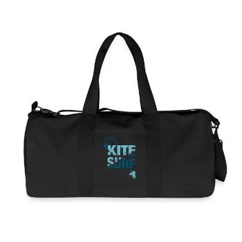 KITE SURF 3 - Recycled Canvas Sports Bag by Stanley/Stella - black - Front