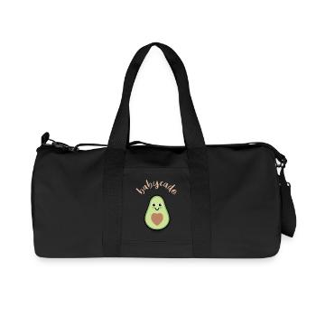 Grossesse Bébé Naissance - Sac de sport en toile recyclée Stanley/Stella - noir - Devant