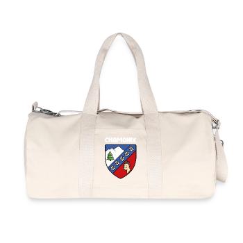 Flag Mignon Chamonix Mont Blanc Haute Savoie - Recycled Canvas Sports Bag by Stanley/Stella - natural - Front
