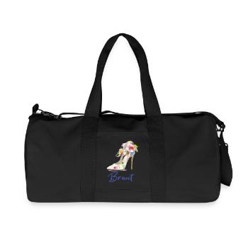 Braut - Recycelte Canvas-Sporttasche von Stanley/Stella - Schwarz - Vorne