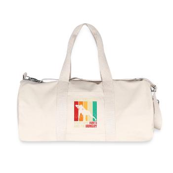 i'm a wrestler everything hurts and i'm hungry - Sac de sport en toile recyclée Stanley/Stella - blanc naturel - Devant