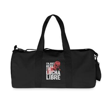 Action et look lutte - Sac de sport en toile recyclée Stanley/Stella - noir - Devant