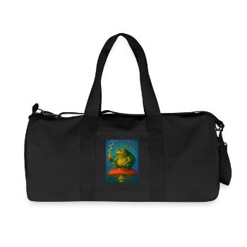 Smoking Toad - Recycled Canvas Sports Bag by Stanley/Stella - black - Front
