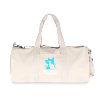 Veterinarian Veterinary Medicine Veterinary Veterinarian - Recycled Canvas Sports Bag by Stanley/Stella - natural - Front