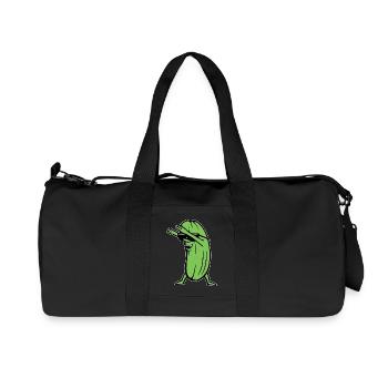 Dabbing Concombre Dabbing Dab Danse Hip-Hop Danse Pose - Sac de sport en toile recyclée Stanley/Stella - noir - Devant