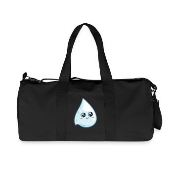 Luminous Kawaii Drop - Recycled Canvas Sports Bag by Stanley/Stella - black - Front