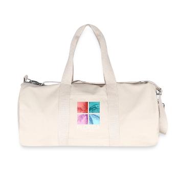 Florida USA Miami Amerika Sommer Palmen Strand - Recycelte Canvas-Sporttasche von Stanley/Stella - Naturweiß - Vorne