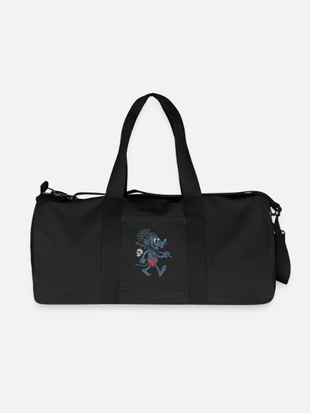 Bandi Coot Baba - Recycelte Canvas-Sporttasche von Stanley/Stella - Schwarz