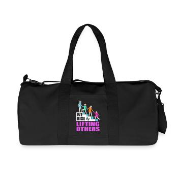 Féminisme Féministe Féministe Journée des Femmes - Sac de sport en toile recyclée Stanley/Stella - noir - Devant