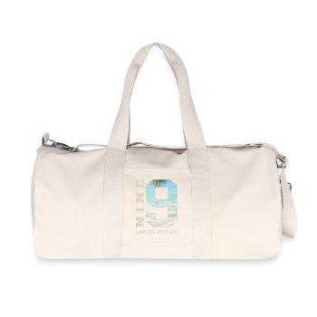 Édition limitée cadeau du 9e anniversaire - Sac de sport en toile recyclée Stanley/Stella - blanc naturel - Devant