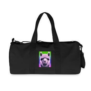 Alpaca - Recycled Canvas Sports Bag by Stanley/Stella - black - Front