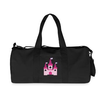 Princess Castle - Recycled Canvas Sports Bag by Stanley/Stella - black - Front
