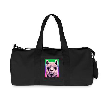 Alpaca - Recycled Canvas Sports Bag by Stanley/Stella - black - Front