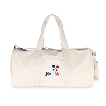 Drapeau de la République dominicaine Dom Rep Pride - Sac de sport en toile recyclée Stanley/Stella - blanc naturel - Devant