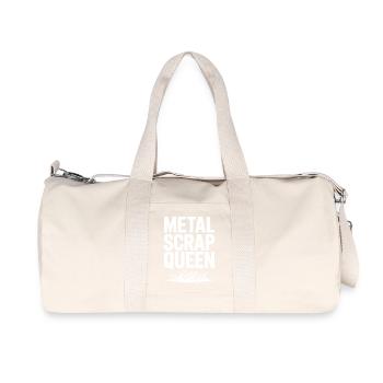 Reine des ferrailles métalliques - Sac de sport en toile recyclée Stanley/Stella - blanc naturel - Devant
