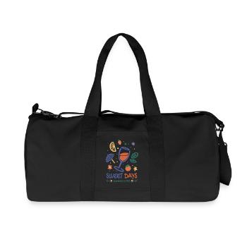 Spritzer Été - Sac de sport en toile recyclée Stanley/Stella - noir - Devant