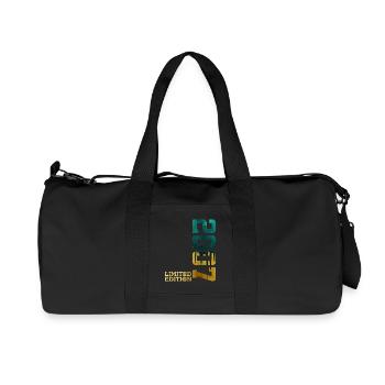 19TH BIRTHDAY LIMITED EDITION 2007 - Recycled Canvas Sports Bag by Stanley/Stella - black - Front