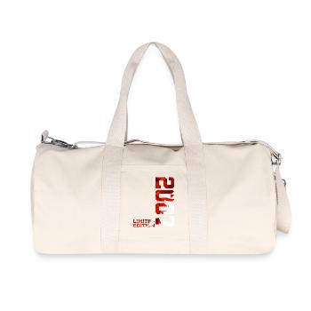19TH BIRTHDAY 19 YEARS LIMITED EDITION 2007 - Recycled Canvas Sports Bag by Stanley/Stella - natural - Front