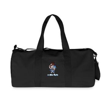 A-Mei Zing - Recycelte Canvas-Sporttasche von Stanley/Stella - Schwarz - Vorne