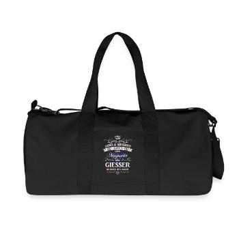 Männer-T-Shirt Beruf Gießer - Recycelte Canvas-Sporttasche von Stanley/Stella - Schwarz - Vorne