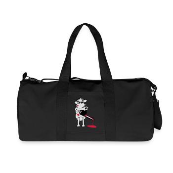 Chainsaws - Sheep - Recycled Canvas Sports Bag by Stanley/Stella - black - Front