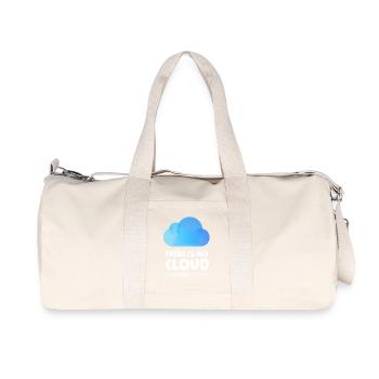 there is no cloud it's just someone else computer - Recycled Canvas Sports Bag by Stanley/Stella - natural - Front