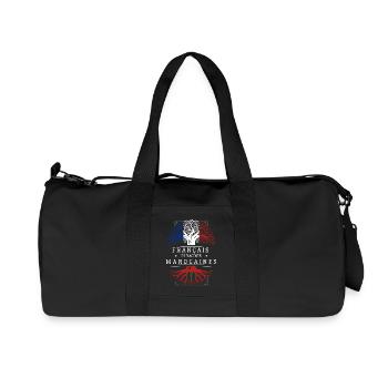 Racines Marocaines - Sac de sport en toile recyclée Stanley/Stella - noir - Devant