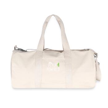 plant powered - Recycled Canvas Sports Bag by Stanley/Stella - natural - Front