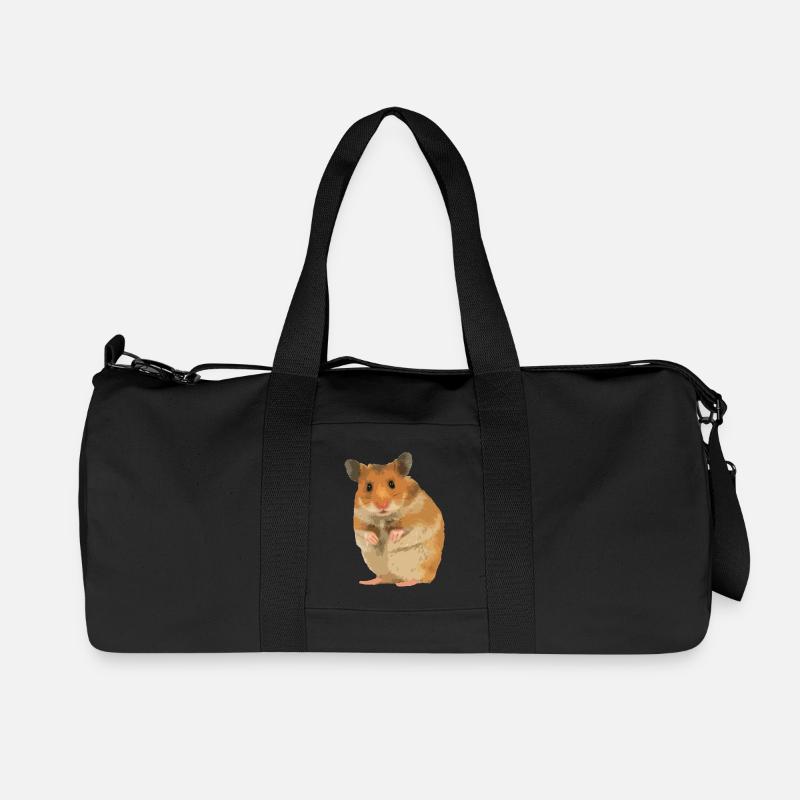 Hamster - Recycled Canvas Sports Bag by Stanley/Stella - black