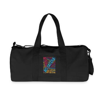 T-shirt Sicilia T-shirt nuage de mots Aci Catena - Sac de sport en toile recyclée Stanley/Stella - noir - Devant