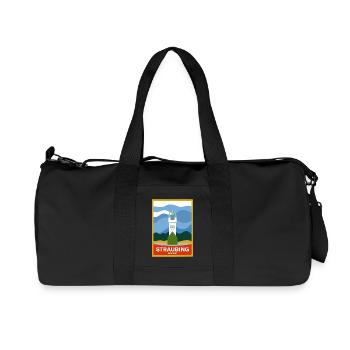 Straubing - Recycled Canvas Sports Bag by Stanley/Stella - black - Front