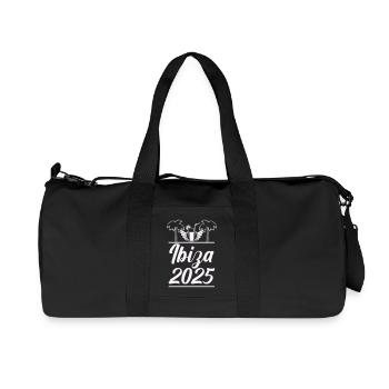 Ibiza 2025 - Sac de sport en toile recyclée Stanley/Stella - noir - Devant