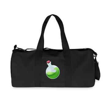 Green Potion - Recycled Canvas Sports Bag by Stanley/Stella - black - Front