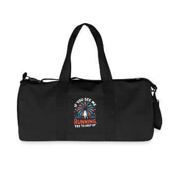 Pyrotechnics Fireworks Pyrotechnics - Recycled Canvas Sports Bag by Stanley/Stella - black - Front