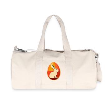 Conception d’oeuf de Pâques n°14 - Sac de sport en toile recyclée Stanley/Stella - blanc naturel - Devant