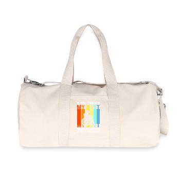 Wheelchair - Recycled Canvas Sports Bag by Stanley/Stella - natural - Front