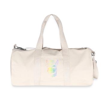 Lama - Recycled Canvas Sports Bag by Stanley/Stella - natural - Front