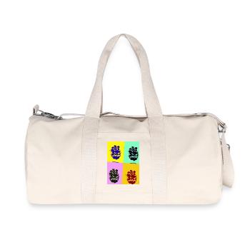 Pine cone - Recycled Canvas Sports Bag by Stanley/Stella - natural - Front