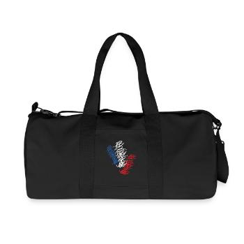 Strasbourg Street Art Tag Graffiti T-Shirt - Recycelte Canvas-Sporttasche von Stanley/Stella - Schwarz - Vorne