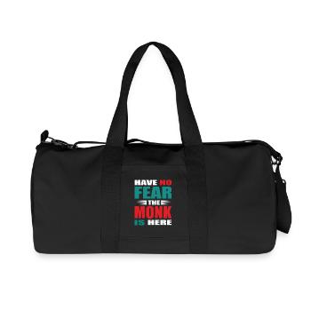 N’ayez crainte, le Mönch est là Tenue - Sac de sport en toile recyclée Stanley/Stella - noir - Devant