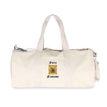 Furia Francese - Recycelte Canvas-Sporttasche von Stanley/Stella - Naturweiß - Vorne