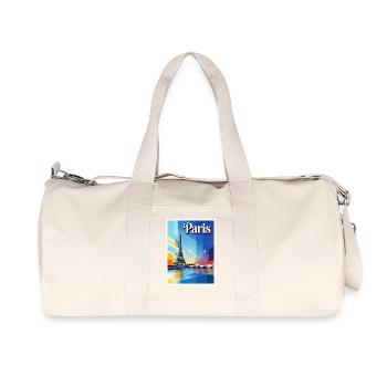 Paris Prism Eiffel - Sac de sport en toile recyclée Stanley/Stella - blanc naturel - Devant