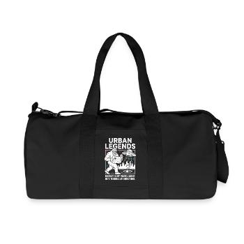 Agent de voyage Bigfoot – Humour des légendes urbaines - Sac de sport en toile recyclée Stanley/Stella - noir - Devant