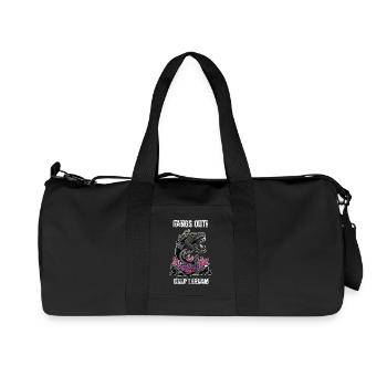 Fangs Out Deep Threat Abyssal Fish - Recycled Canvas Sports Bag by Stanley/Stella - black - Front
