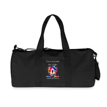 Maler Geschenk - Lustiger Maler Spruch  - Recycelte Canvas-Sporttasche von Stanley/Stella - Schwarz - Vorne