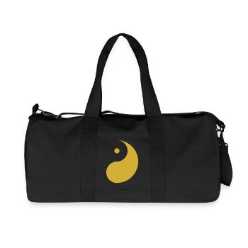 Yang Gold - Sac de sport en toile recyclée Stanley/Stella - noir - Devant