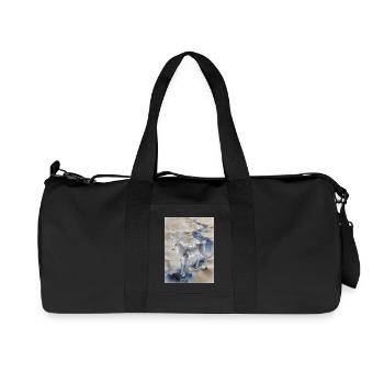 The Breath of Mists: Fuzhu–Lights-Darkness - Recycled Canvas Sports Bag by Stanley/Stella - black - Front